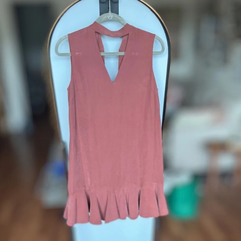 Terracotta Mini Dress